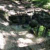 Keltenstein Weissenbronnen im Altdorfer Wald Quelle Weissenbronnen Keltenstein