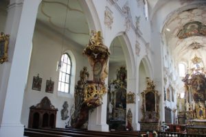 Barocke Kanzel Franziskanerkirche Ueberlingen