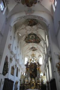 Chor und Interieur Franziskanerkirche Ueberlingen