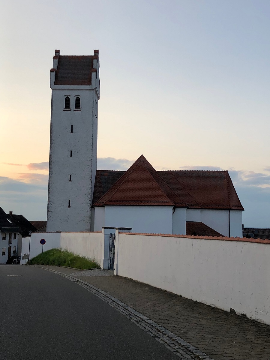 Friedhofsmauer an Kirche Kappel Bad Buchau