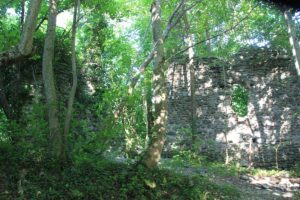 Mauerreste Burgruine Prassberg