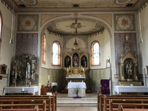 Neogotischer Altar Kapelle Bühl