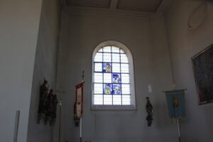 Buntes Fenster Kirche St Ursula Immenried