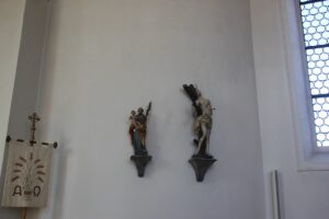 Barocke Heiligenfiguren Kanzach