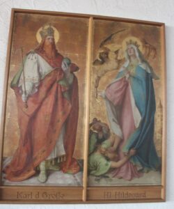 Karl d Große und Hildegard von Bingen
