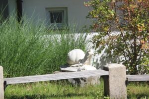 Kunstwerk Schnecke Kanzach Kirchplatz