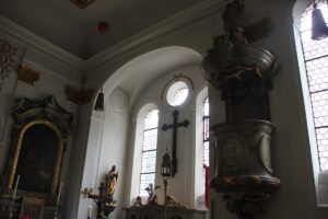 Kanzel St. Sebastian Kirche Illerkirchberg