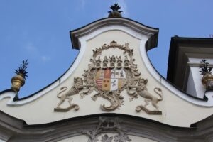 Wappen Fuggerschloss Oberkirchberg Illerkirchberg