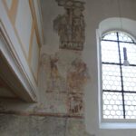 Pfarrkirche St Mauritius Schemmerhofen Malereien und Fenster