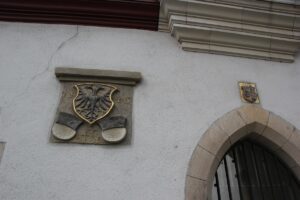 Verschiedene Wappen Kiechelhaus Ulm