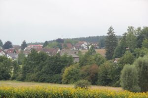 Blick auf Kanzach Kanzachweg