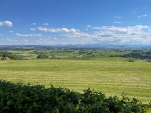 Blick von der Siggner Höhe im Allgäu