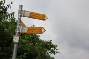 Kanzachweg Wegschild