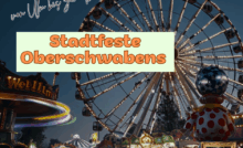 Stadtfeste Oberschwabens