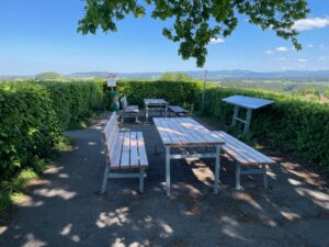 Tische und Bänke Siggner Höhe im Allgäu