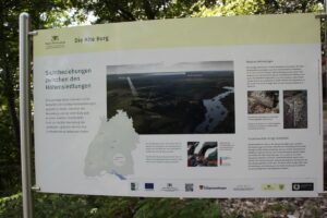 Infotafel 'Alte Burg' Langenenslingen