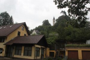 SIcht auf Kirchenspitze Alttann