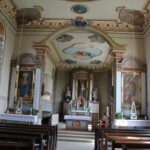 Innen Pfarrkirche St Mauritius Langenenslingen