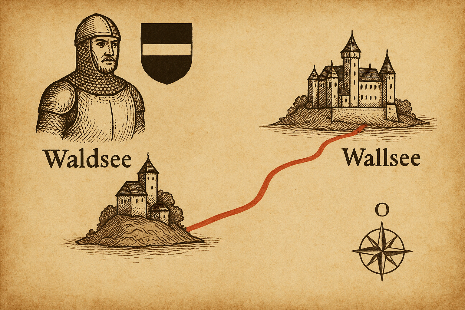 Herren von Waldsee wandern nach Österreich aus