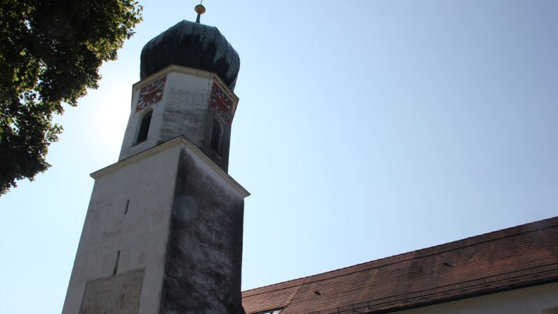 Sibratsweiler im Allgäu und die St. Georgskirche